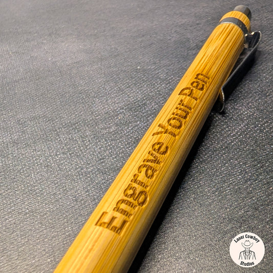 Eco Bamboo Pens - Engraved