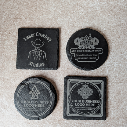 Slate Coasters - Engraved