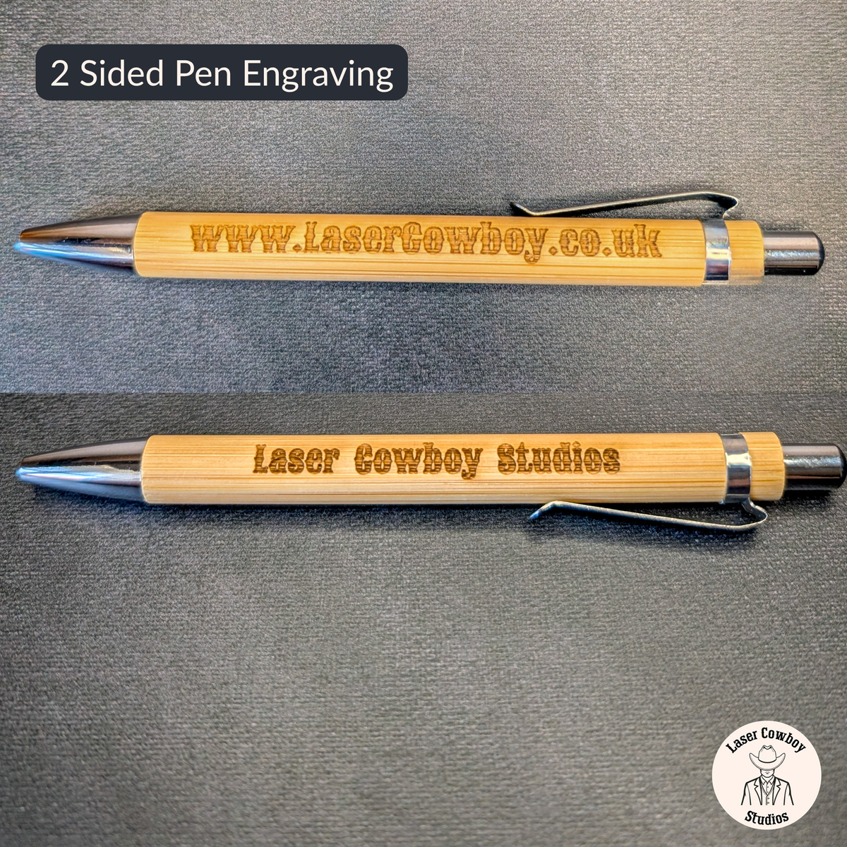 Eco Bamboo Pens - Engraved