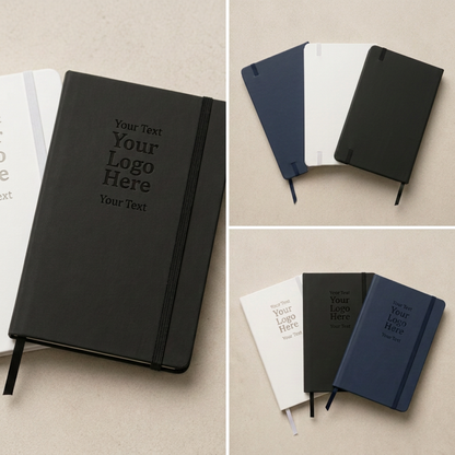 Personalised A5 Leather Notebook