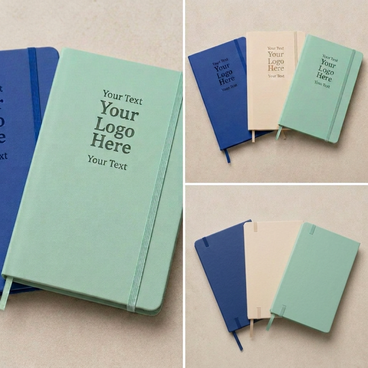 Personalised A5 Leather Notebook