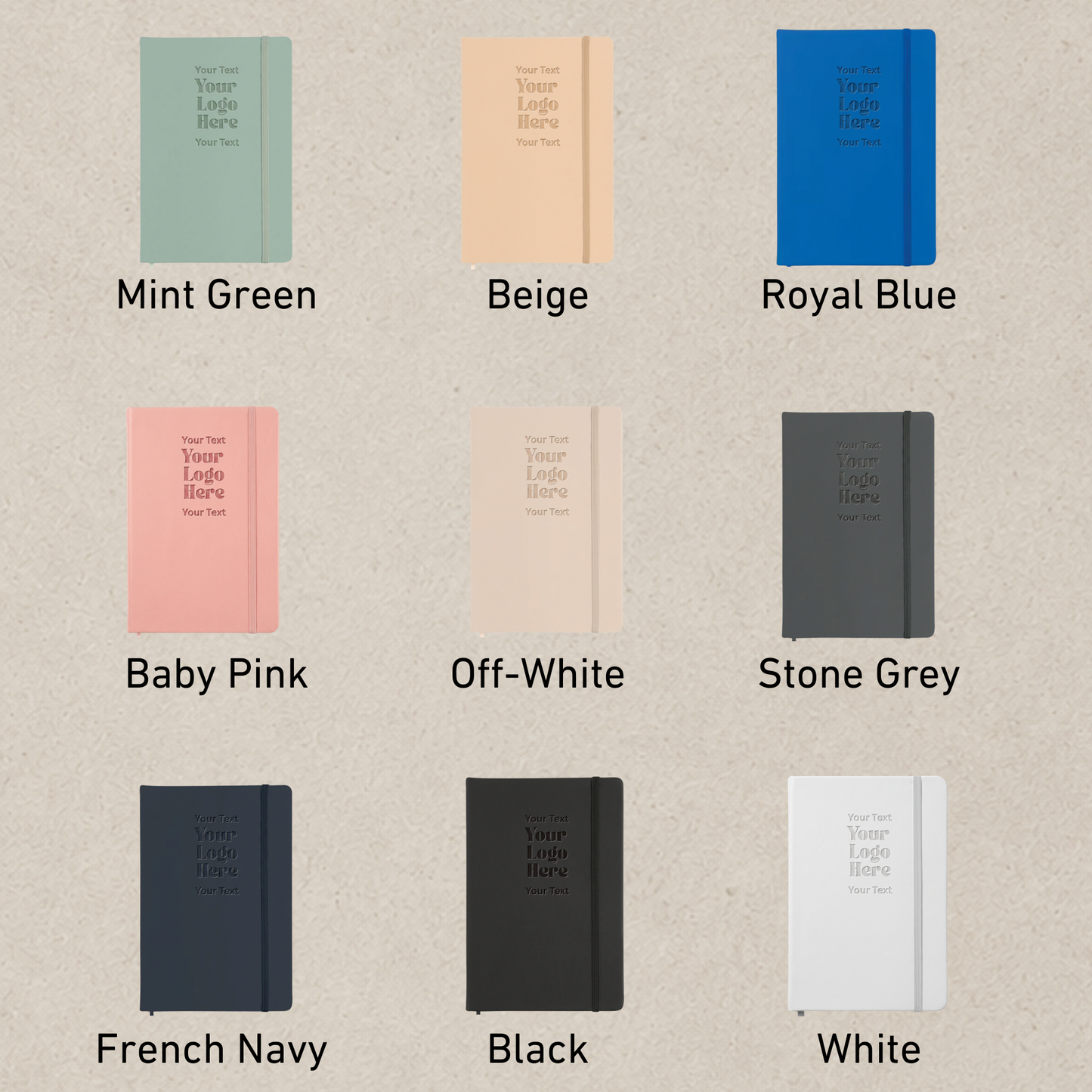 Personalised A5 Leather Notebook