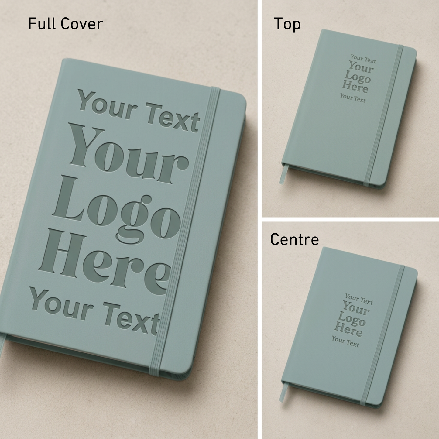 Personalised A5 Leather Notebook