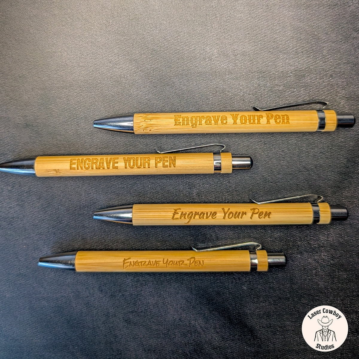 Eco Bamboo Pens - Engraved
