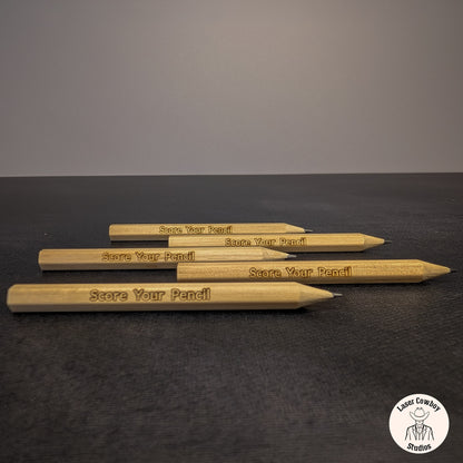 Hex Pencils - Scored