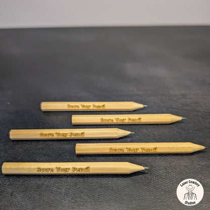 Hex Pencils - Scored
