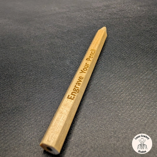 Hex Pencils - Engraved