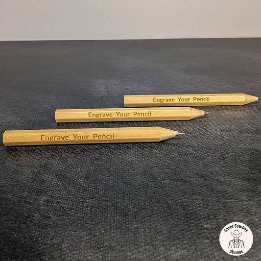Hex Pencils - Engraved