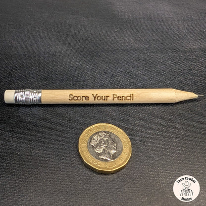 Round Eraser Pencils - Scored
