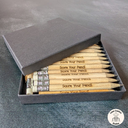 Round Eraser Pencils - Scored